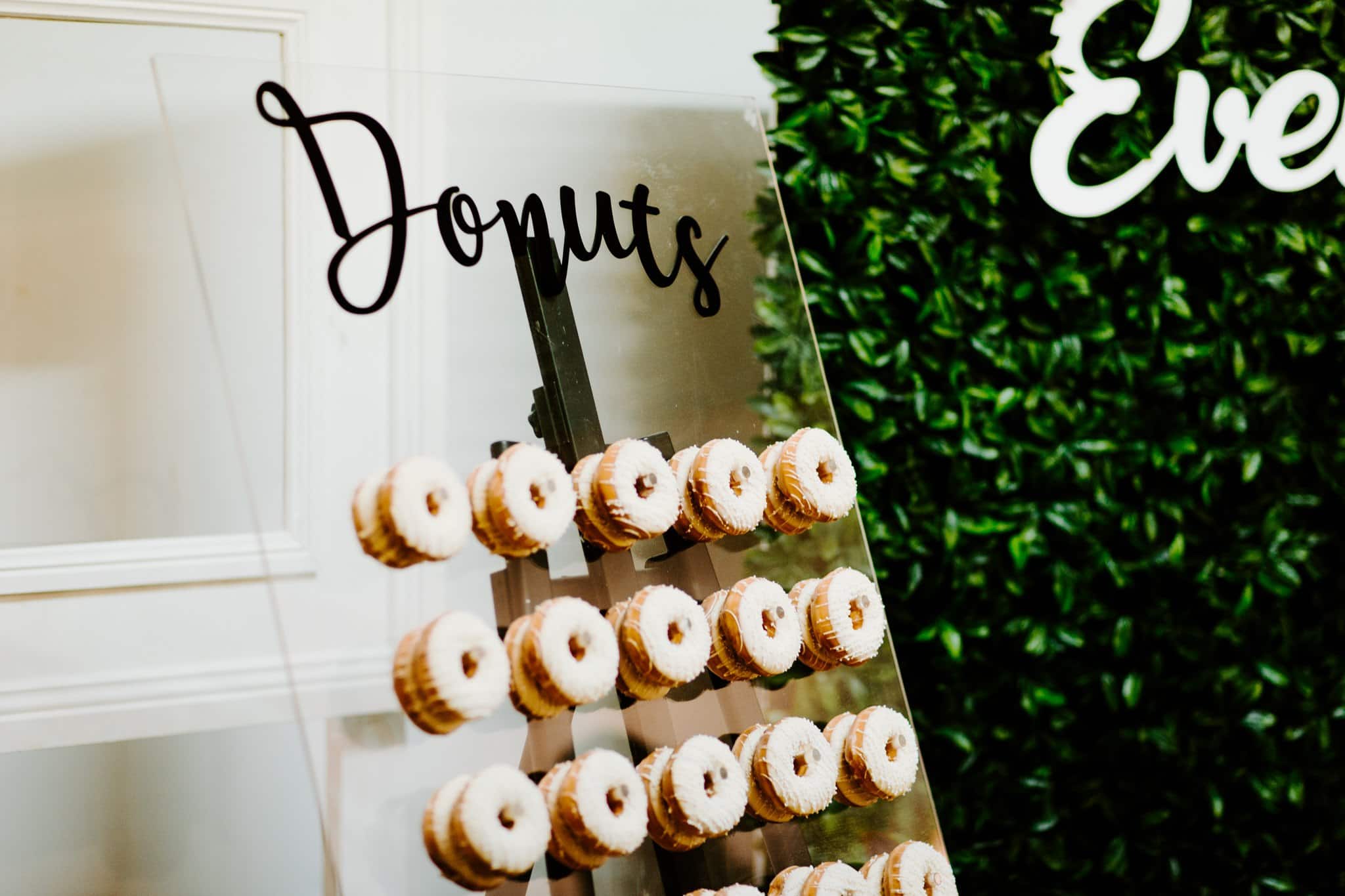 Wedding vendor displays